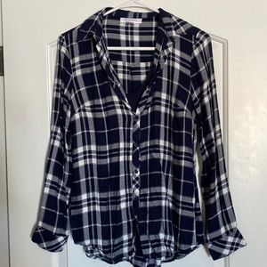 Plaid Nursing Shirt